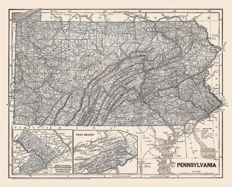 Picture of PENNSYLVANIA - MORSE 1845