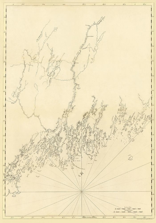 Picture of MOSQUITO HEAD SPURWINK RIVER - DES BARRES 1770