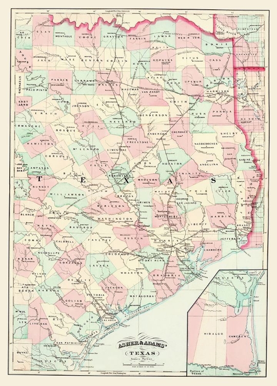 Picture of TEXAS EASTERN PORTION - ASHER 1874