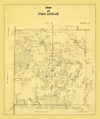 Picture of JACK COUNTY TEXAS - 1868