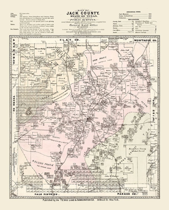 Picture of JACK COUNTY TEXAS - ROESSLER 1876