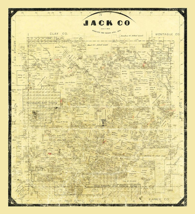 Picture of JACK COUNTY TEXAS - WISE 1878