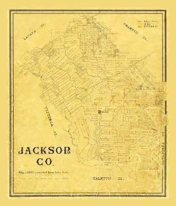 Picture of JACKSON COUNTY TEXAS - 1867