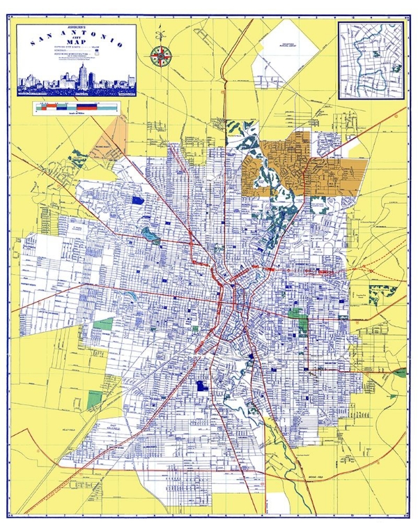 Picture of SAN ANTONIO TEXAS - ASHBURN 1950