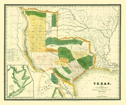 Picture of TEXAS - BURR 1834