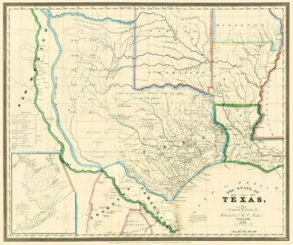 Picture of TEXAS - BURR 1846