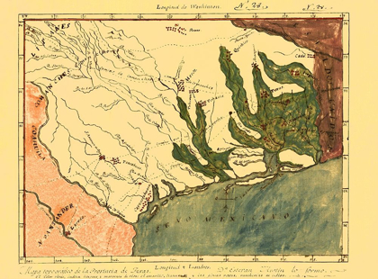 Picture of PROVINCE OF MEXICAN TEXAS - 1820