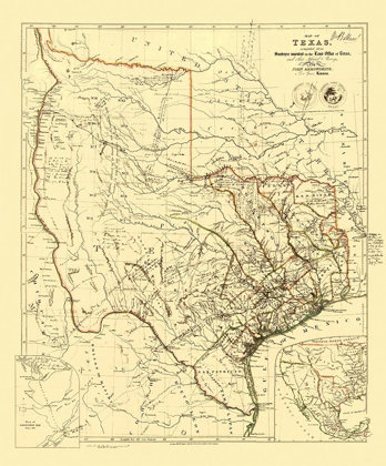 Picture of REPUBLIC OF TEXAS - ARROWSMITH 1841