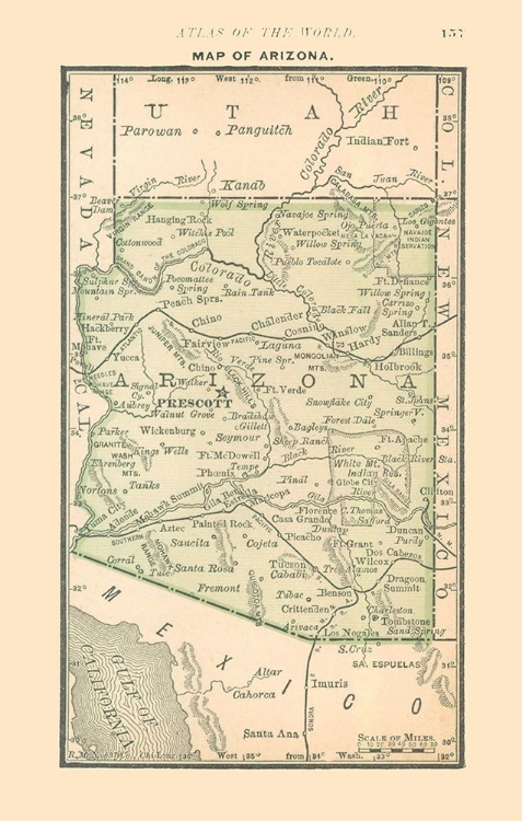 Picture of ARIZONA - ALDEN 1886