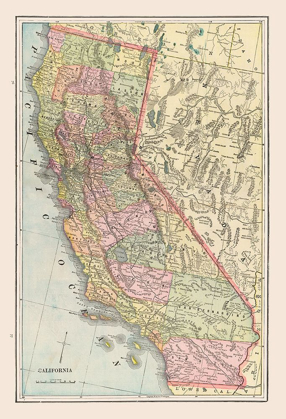 Picture of CALIFORNIA - CRAM 1892