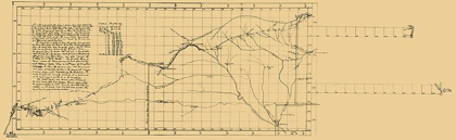 Picture of SANTA FE TRAIL, ST LOUIS TO SANTA FE - 1825