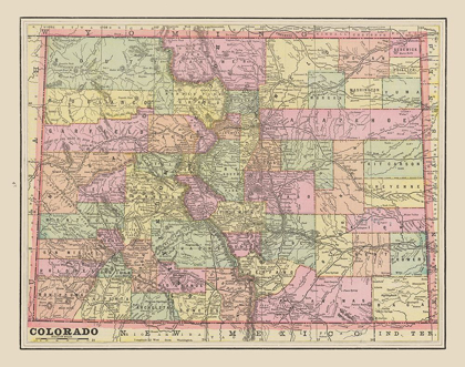 Picture of COLORADO - CRAM 1892