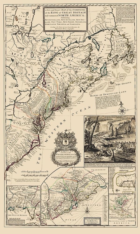 Picture of UNITED STATES NORTHEAST COAST - MOLL 1711