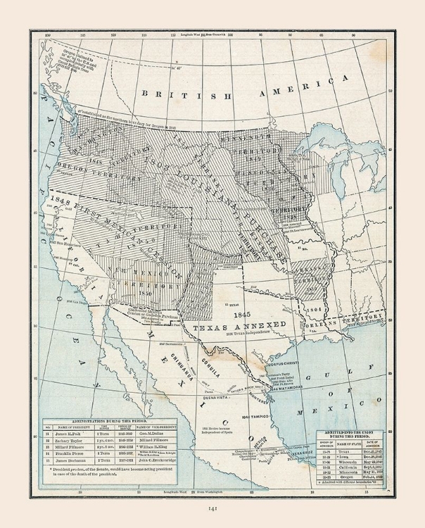 Picture of UNITED STATES, EXPANSION- CRAM 1888