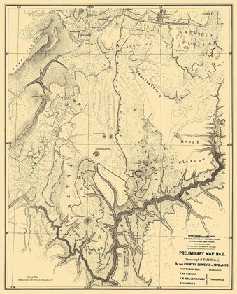 Picture of GRAND CANYON ARIZONA - 1873