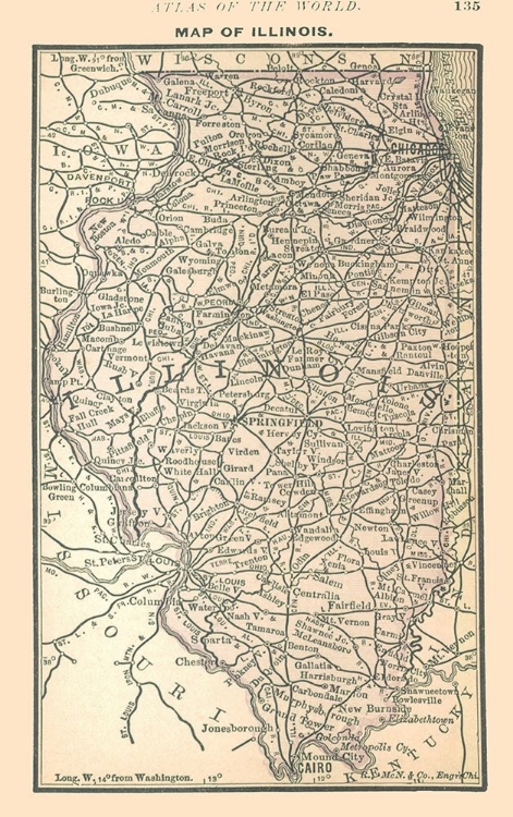 Picture of ILLINOIS - ALDEN 1886