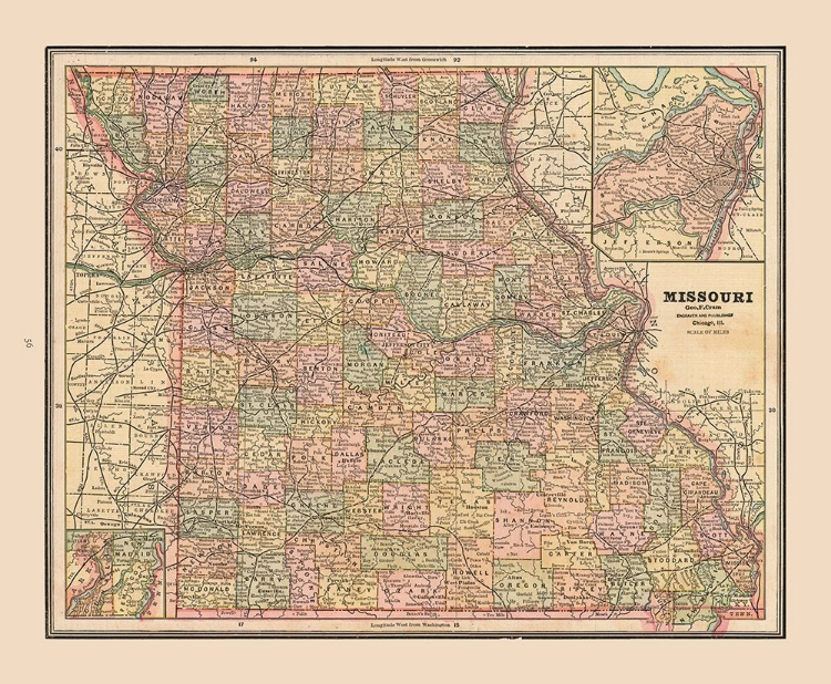 Picture of MISSOURI - CRAM 1888