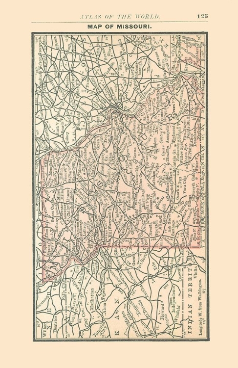 Picture of MISSOURI - ALDEN 1886