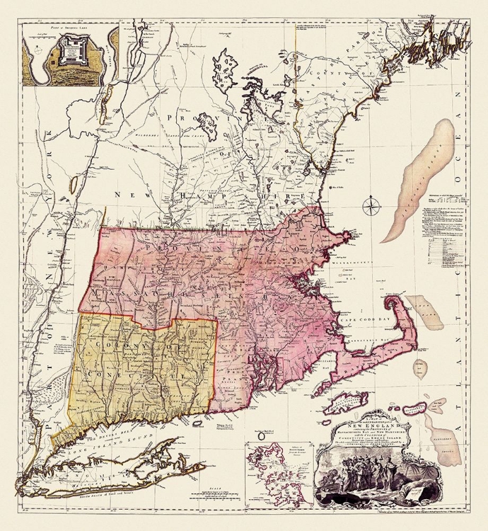 Picture of NEW ENGLAND, MASSACHUSETTS BAY, NEW HAMPSHIRE