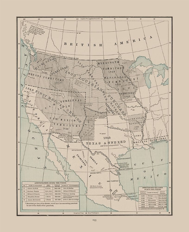 Picture of WESTERN TERRITORIES - CRAM 1892