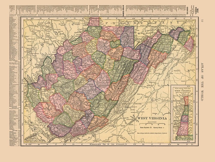 Picture of WEST VIRGINIA - HAMMOND 1910