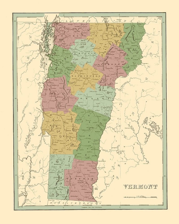 Picture of VERMONT - BRADFORD 1838