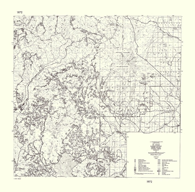 Picture of MT ADAMS WASHINGTON - USDA 1972