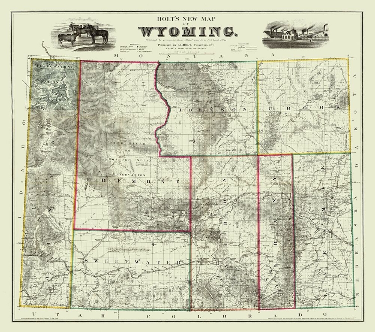 Picture of WYOMING - HOLT 1883