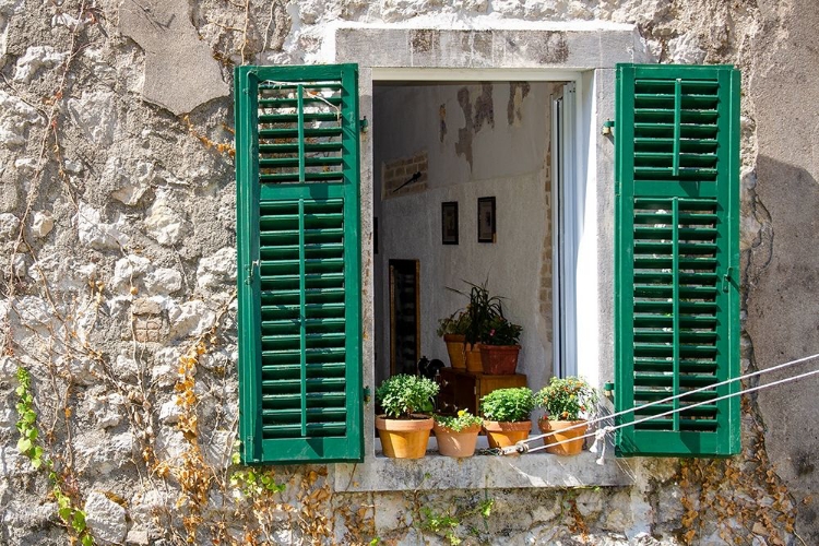 Picture of WINDOW VIEW - KOTOR, MONTENEGRO