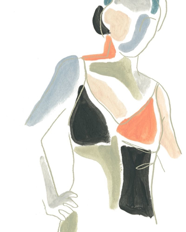 Picture of COLOR BLOCK FIGURE II