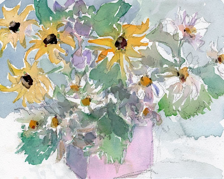 Picture of DAISIES AND BLACK EYED SUSANS II