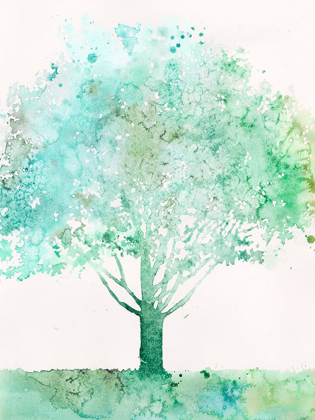 Picture of AQUAMARINE TREE I