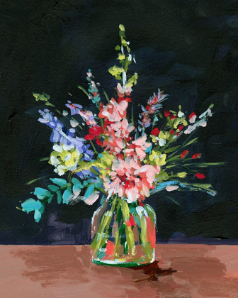 Picture of BOTTLE AND FLOWERS II