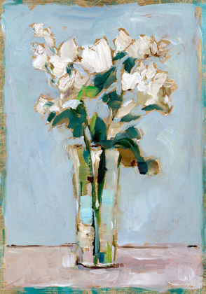 Picture of WHITE FLORAL ARRANGEMENT I