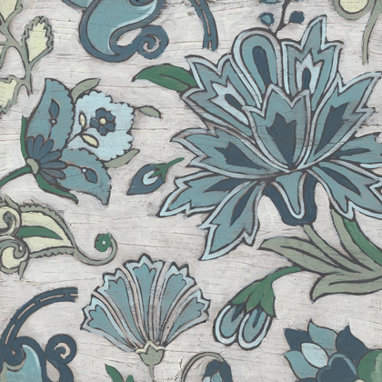 Picture of BLUE GARDEN CHINTZ IV