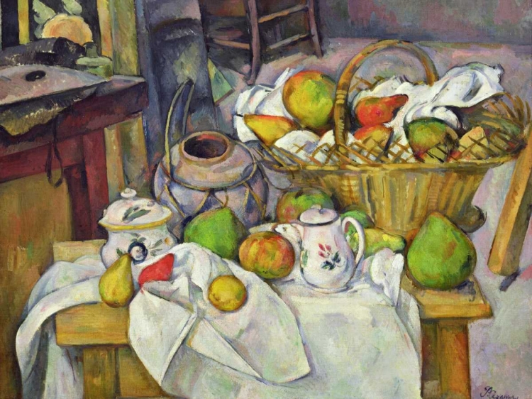 Picture of STILL LIFE WITH BASKET (DETAIL)