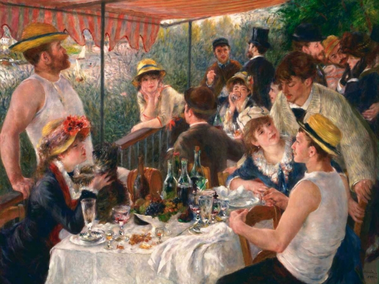 Picture of LUNCHEON OF THE BOATING PARTY