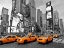 Picture of TAXIS IN TIMES SQUARE NYC