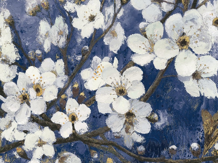 Picture of CHERRY BLOSSOMS I INDIGO CROP