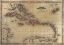 Picture of 1864 JOHNSON MAP OF THE WEST INDIES