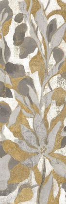 Picture of PAINTED TROPICAL SCREEN I GRAY GOLD CROP