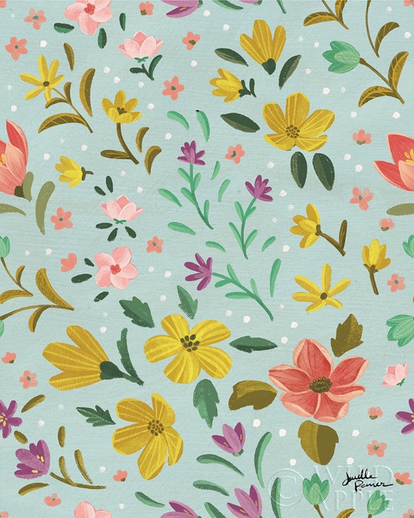 Picture of SPRING BOTANICAL PATTERN IIC