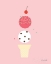 Picture of ICE CREAM AND CHERRY II