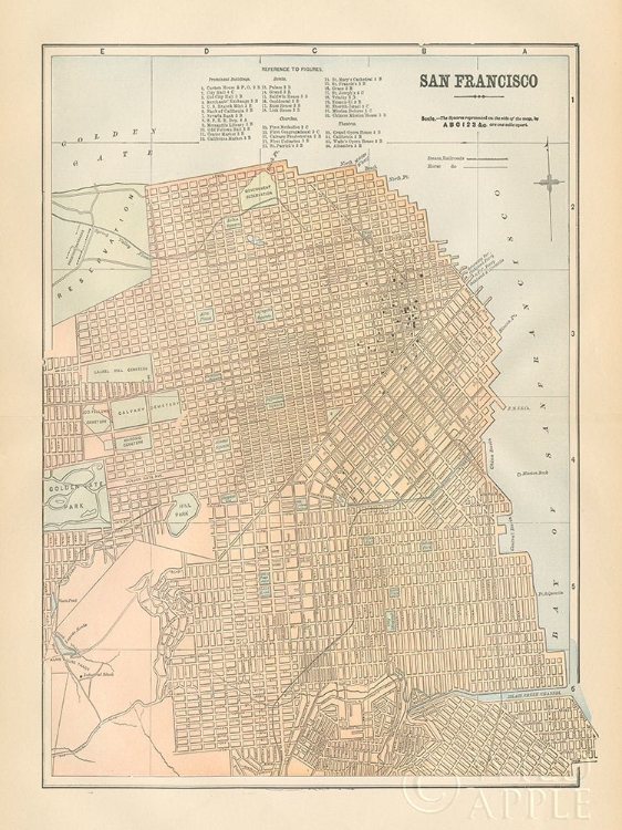 Picture of SAN FRANCISCO MAP