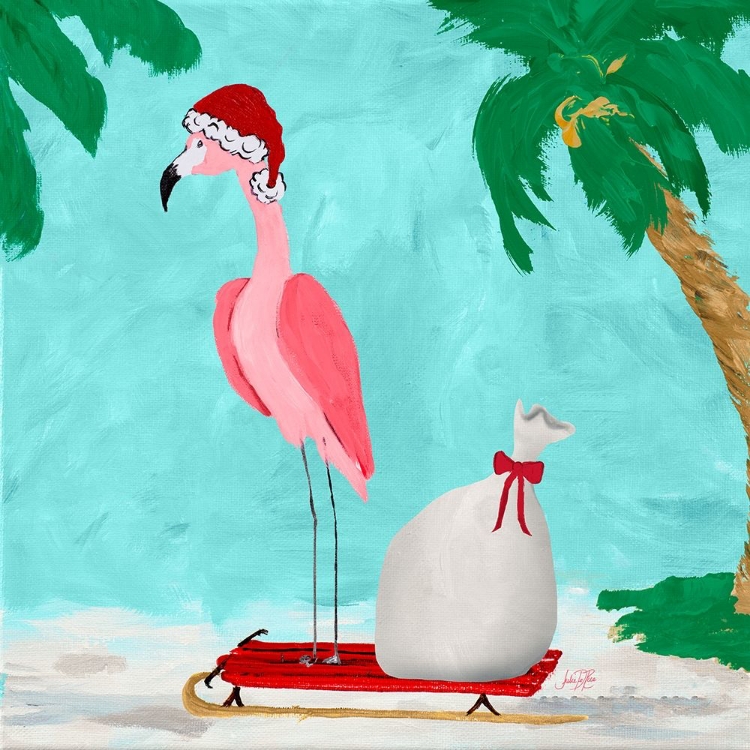 Picture of FA LA LA LA FLAMINGO HOLIDAY II