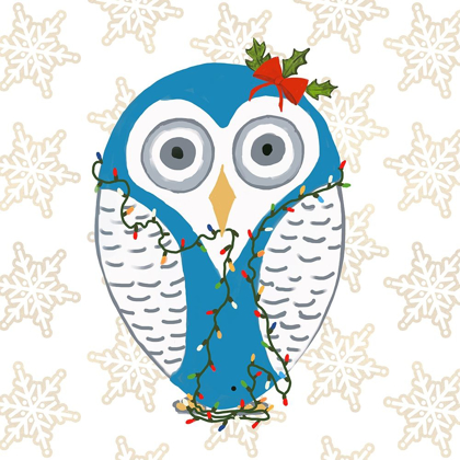 Picture of CHRISTMAS OWL I