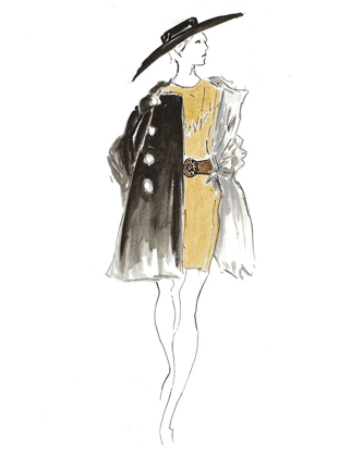 Picture of FASHION SKETCH I