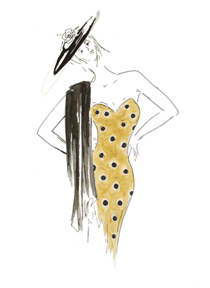 Picture of FASHION SKETCH III