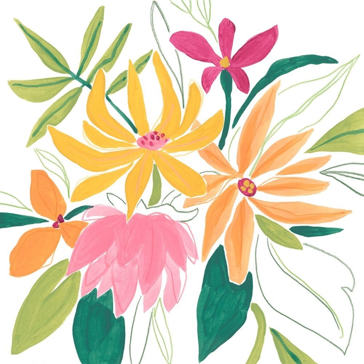 Picture of TUTTI FRUTTI FLORAL II