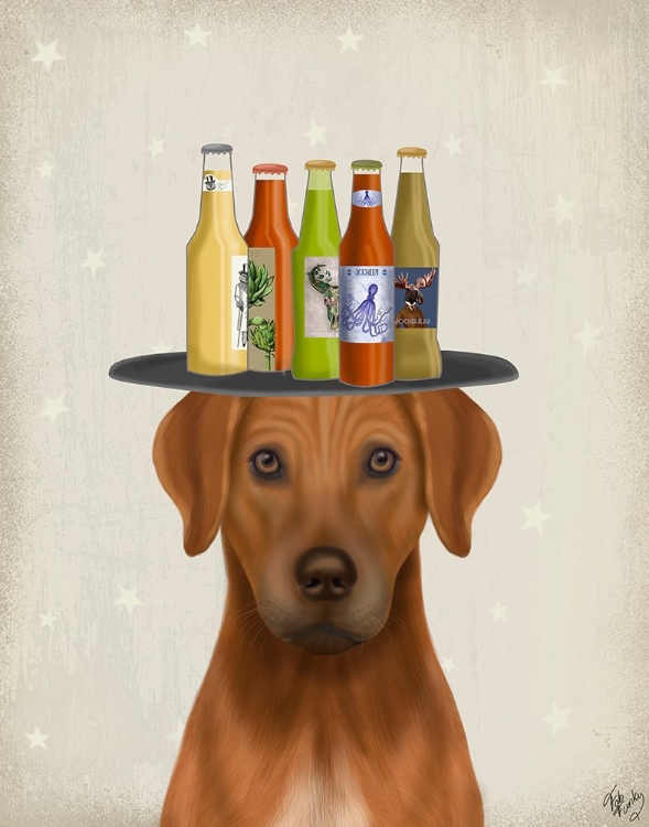 Picture of RHODESIAN RIDGEBACK BEER LOVER